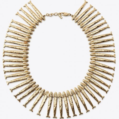 Marka Model Gold Balık Kolye