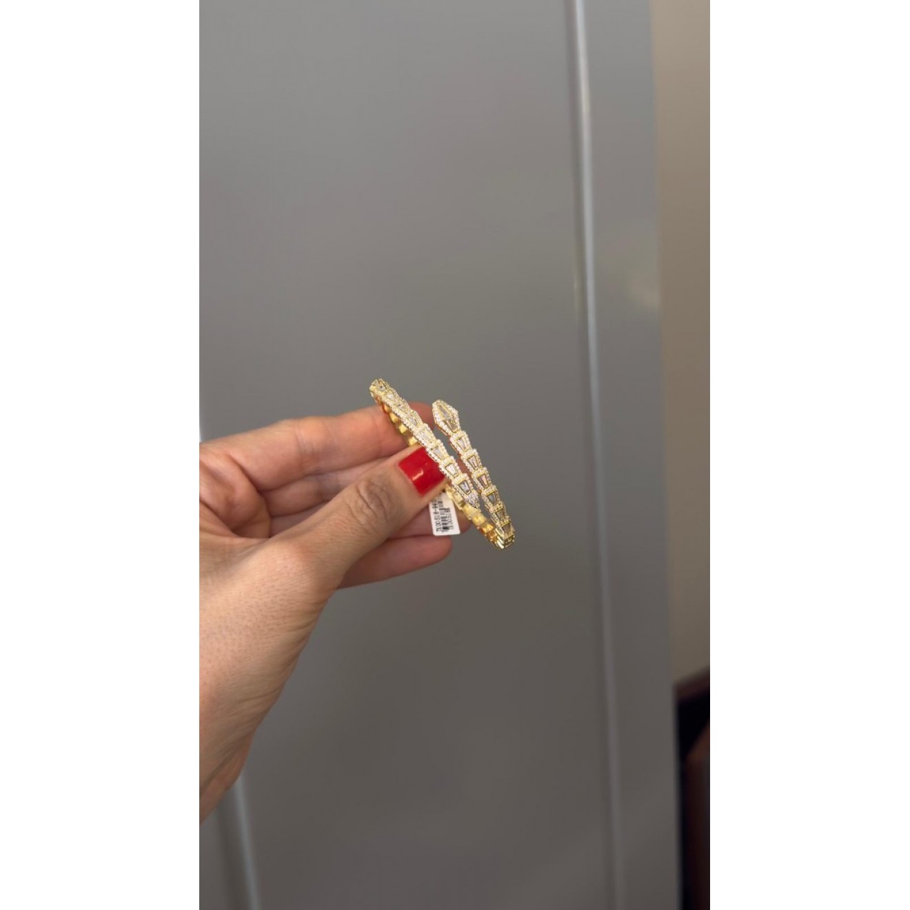 Marka Model Gold Yılan Bileklik