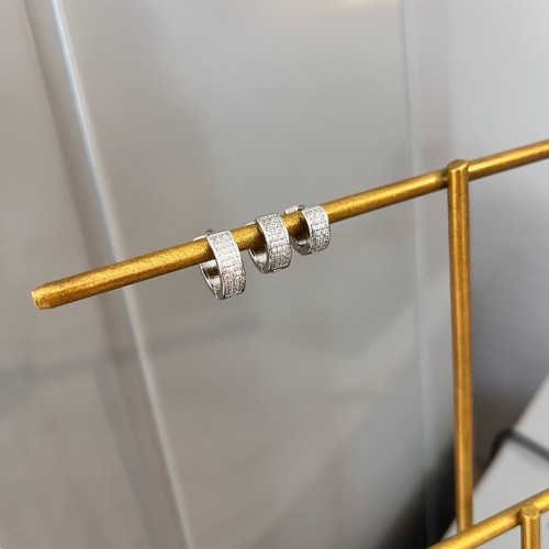 Silver Taşlı 3lü Set Küpe